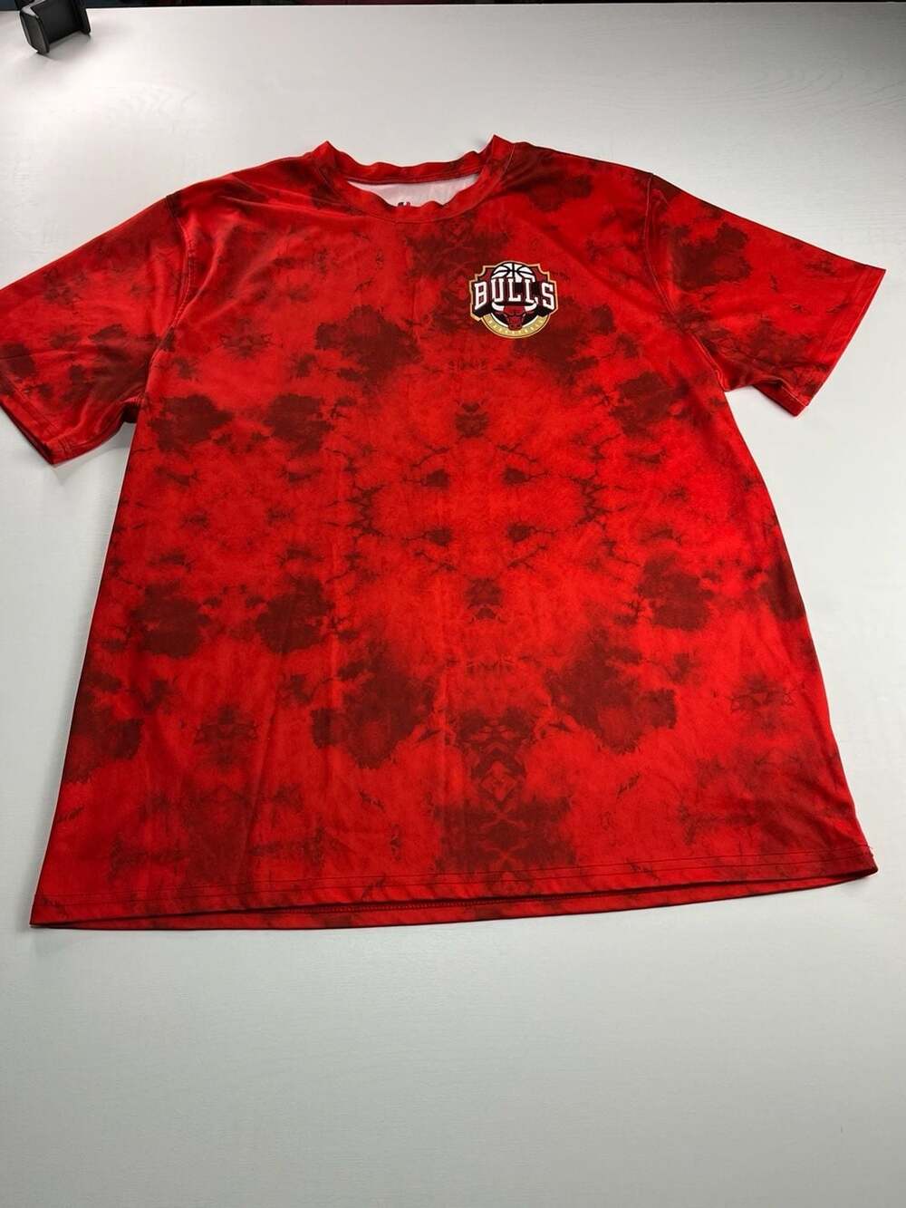 NBA Chicago Bulls Tie-Dye Performance T-Shirt XL
